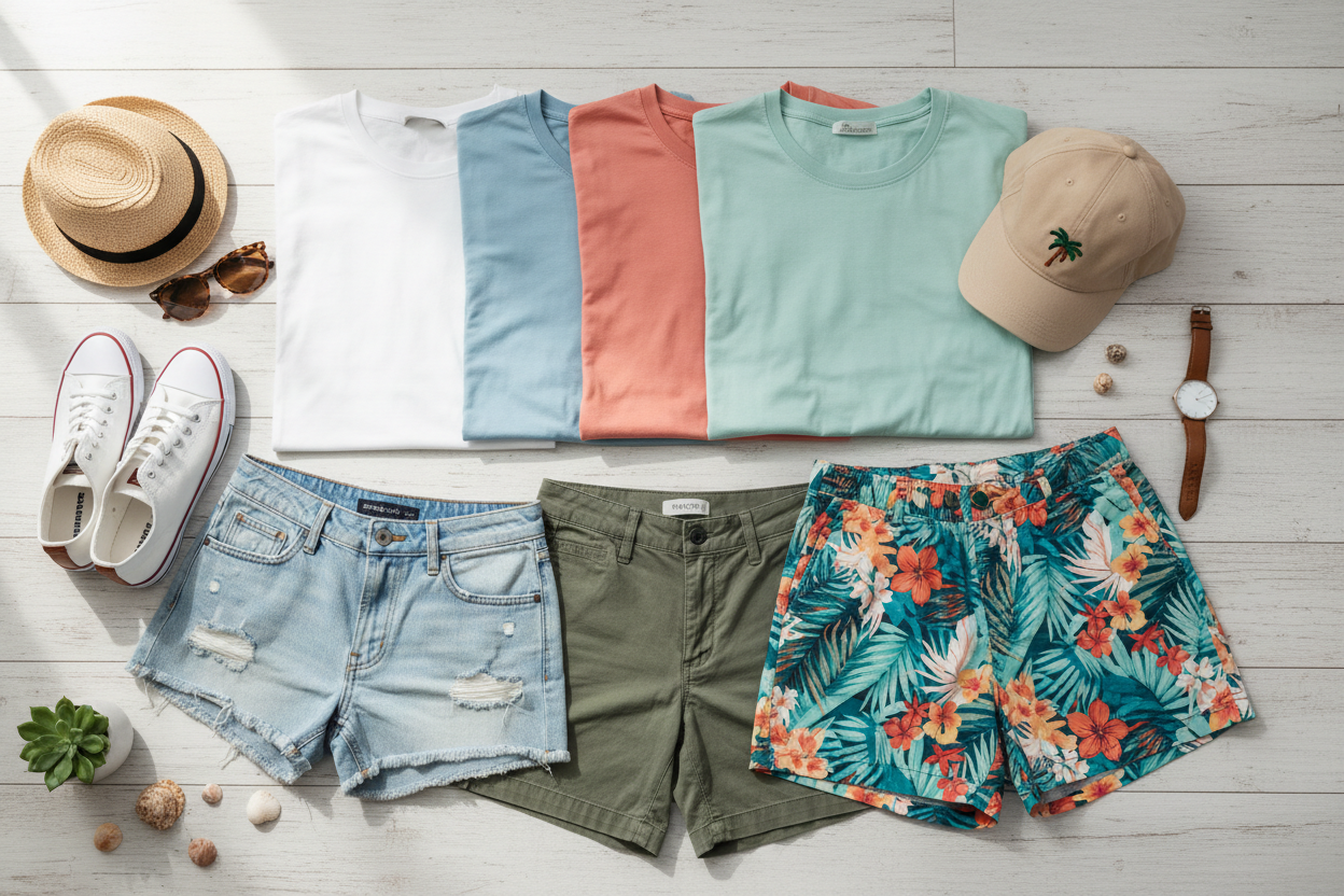 Summer kit likes shorts and th shirt 